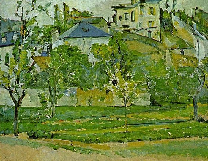 Obstgarten in Pontoise, Paul Cezanne